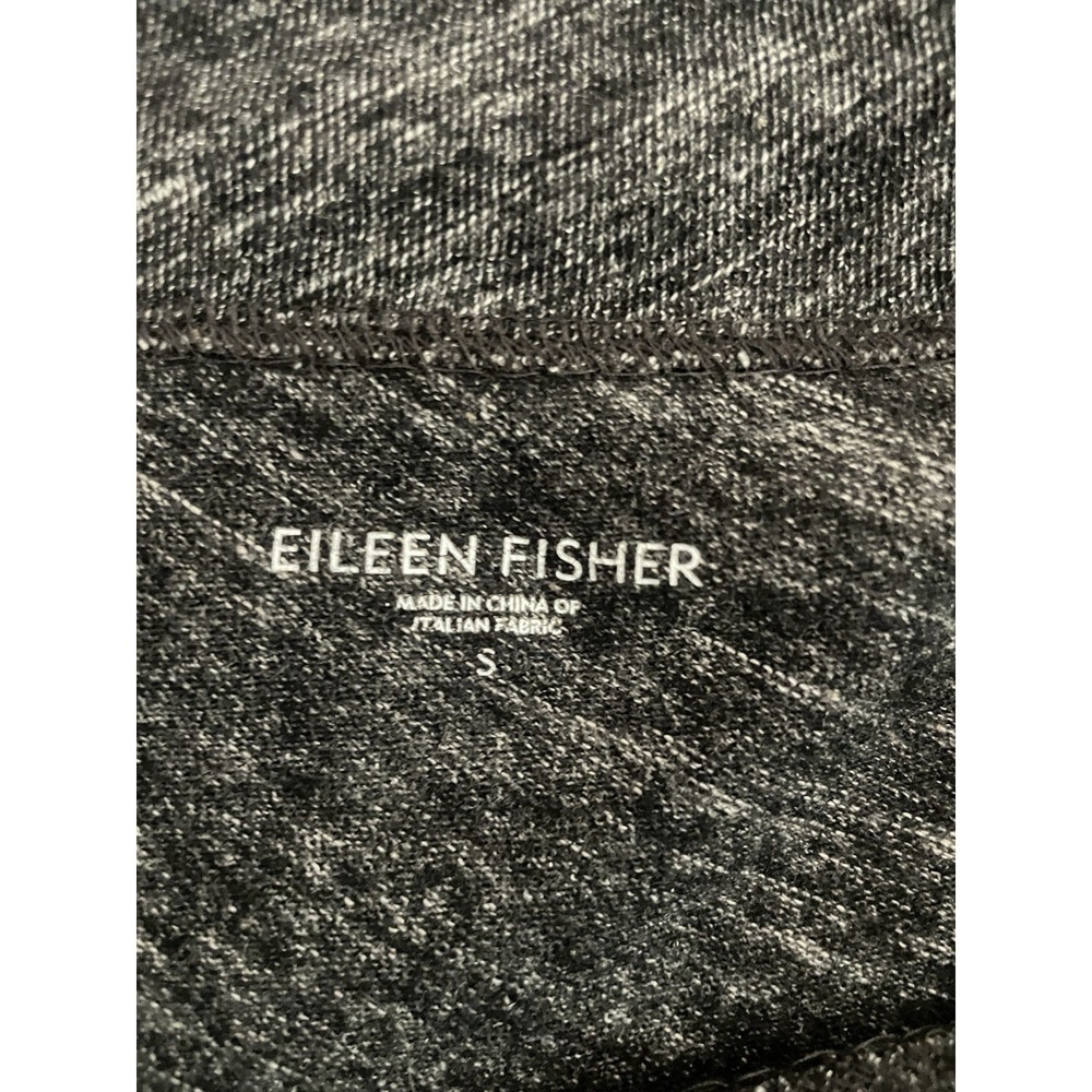 Eileen Fisher Women S Tunic Top Italian Fabric Wool Blend Organic Cotton Shirt - Picture 3 of 10